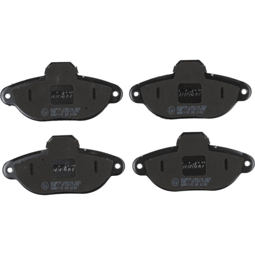Bremsbelagsatz Scheibenbremse Trw GDB1115 Cotec f&uuml;r Fiat Lancia Vorderachse