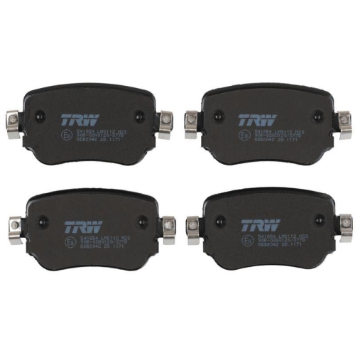 Bremsbelagsatz Scheibenbremse Trw GDB2042 Cotec f&uuml;r Seat Skoda VW Audi
