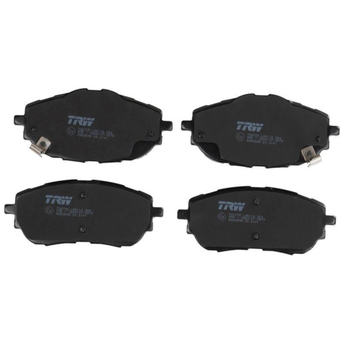 Bremsbelagsatz Scheibenbremse Trw GDB3598 Cotec f&uuml;r Toyota Vorderachse