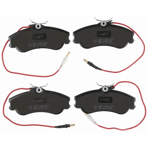 Bremsbelagsatz Scheibenbremse Trw GDB1260 Cotec f&uuml;r Citro&euml;n Peugeot Vorderachse