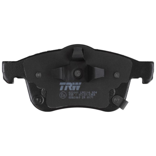 Bremsbelagsatz Scheibenbremse Trw GDB2060 f&uuml;r Fiat Vorderachse