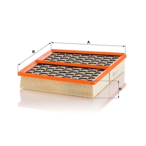 Air Filter Mann-filter C 34 017 for Fiat