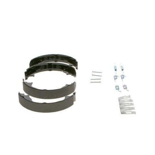 Bremsbackensatz Feststellbremse Bosch 0986487609 f&uuml;r Chrysler Dodge Hinterachse