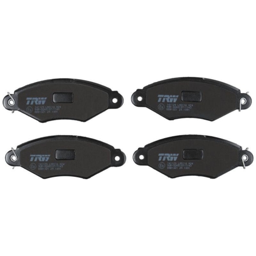 Bremsbelagsatz Scheibenbremse Trw GDB1321 Cotec f&uuml;r Citro&euml;n Peugeot Renault