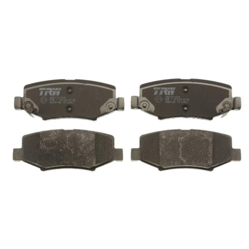 Bremsbelagsatz Scheibenbremse Trw GDB4145 Cotec f&uuml;r Dodge Jeep Hinterachse