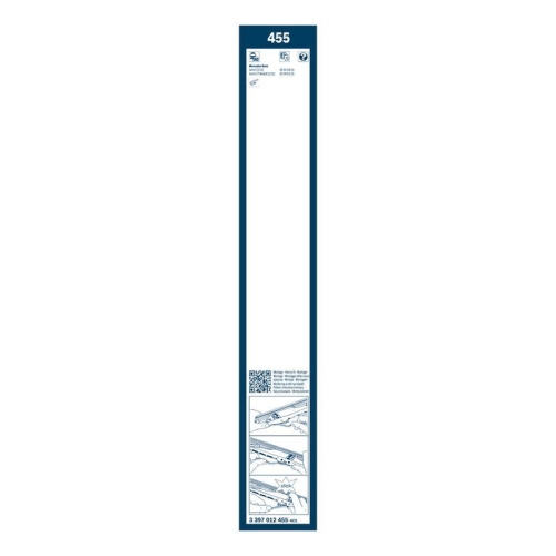 Wischblatt Bosch 3397012455 Twin für Vorne