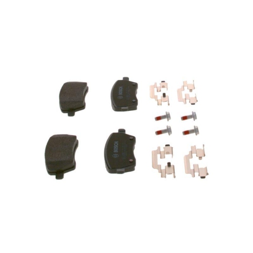 Bremsbelagsatz Scheibenbremse Bosch 0986494592 f&uuml;r Lada Mercedes Benz Nissan