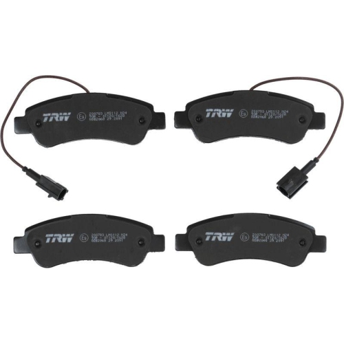 Bremsbelagsatz Scheibenbremse Trw GDB2068 f&uuml;r Vauxhall Citro&euml;n Fiat Opel Peugeot