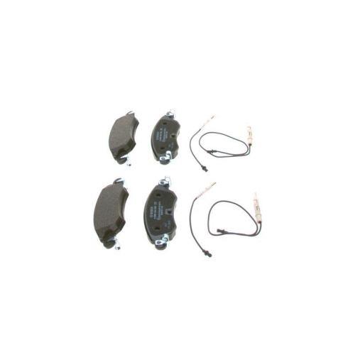 Bremsbelagsatz Scheibenbremse Bosch 0986424598 f&uuml;r Citro&euml;n Peugeot Vorderachse