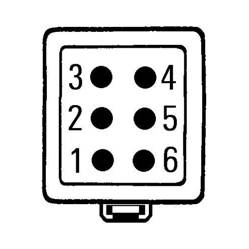 Hauptscheinwerfer Hella 1EE 996 174-211 f&uuml;r Aebi Komatsu Yanmar Merlo Links