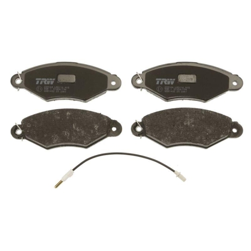 Brake Pad Set Disc Brake Trw GDB1402 Cotec for Nissan Renault Front Axle