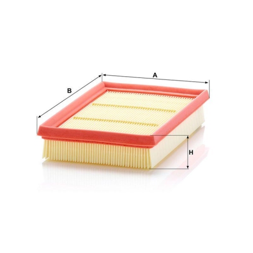 Air Filter Mann-filter C 24 076 for Toyota