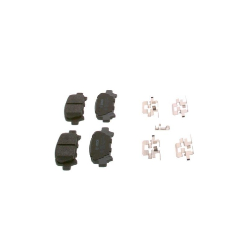 Bremsbelagsatz Scheibenbremse Bosch 0986424650 f&uuml;r Daihatsu Subaru Hinterachse