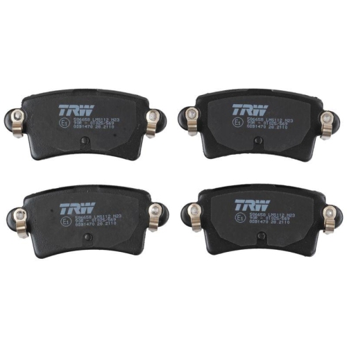 Bremsbelagsatz Scheibenbremse Trw GDB1470 Cotec f&uuml;r Vauxhall Nissan Opel Renault