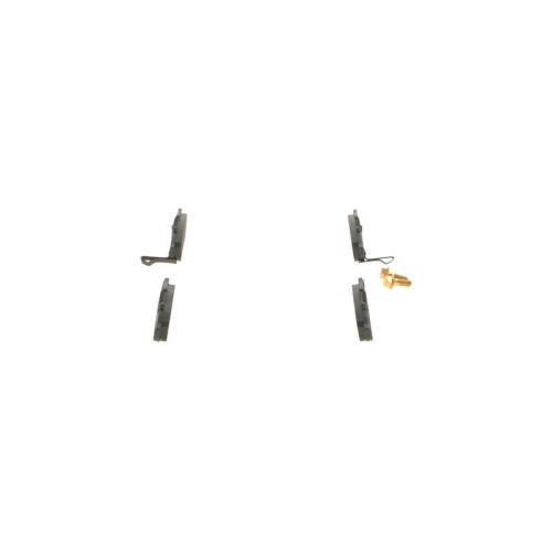 Bremsbelagsatz Scheibenbremse Bosch 0986494392 f&uuml;r Honda Mazda Hinterachse