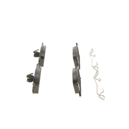 Bremsbelagsatz Scheibenbremse Bosch 0986424329 f&uuml;r Opel Vauxhall Vorderachse