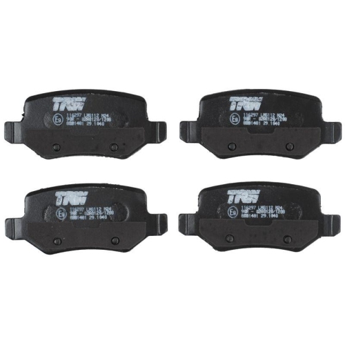 Brake Pad Set Disc Brake Trw GDB1481 Cotec for Daimler Mercedes Benz Rear Axle