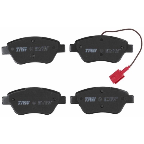 Bremsbelagsatz Scheibenbremse Trw GDB1482 Cotec f&uuml;r Alfa Romeo Citro&euml;n Fiat