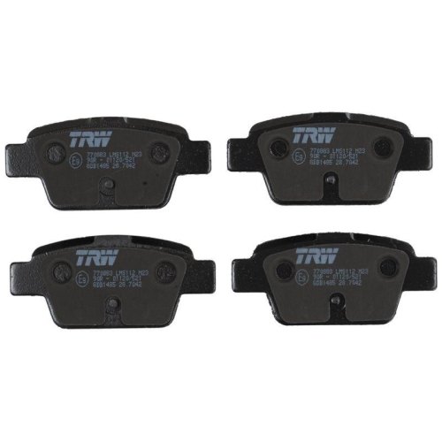 Bremsbelagsatz Scheibenbremse Trw GDB1485 Cotec für Alfa Romeo Fiat Lancia