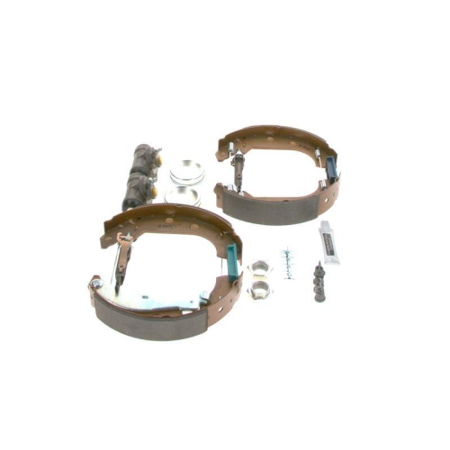 Bremsbackensatz Bosch 0204114203 Kit Superpro f&uuml;r Citro&euml;n Peugeot Hinterachse