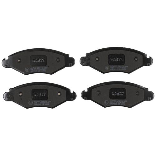 Bremsbelagsatz Scheibenbremse Trw GDB1500 Cotec f&uuml;r Citro&euml;n Peugeot Vorderachse