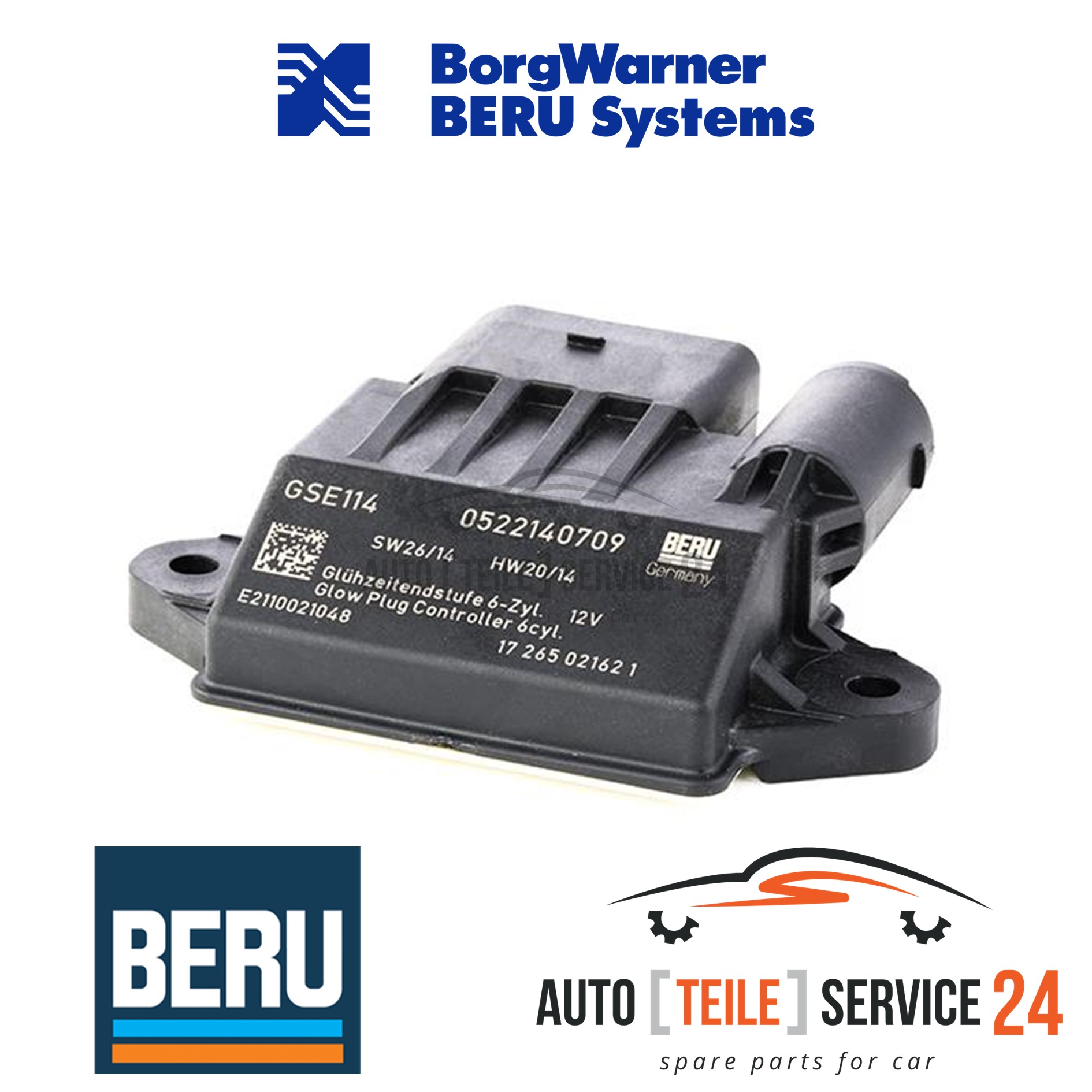 Steuerger&auml;t Gl&uuml;hzeit Borgwarner (beru) GSE114 f&uuml;r Chrysler Mercedes Benz Jeep