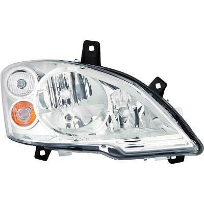 Hauptscheinwerfer Diederichs 1667083 Hd Priority Parts für Mercedes Benz Links