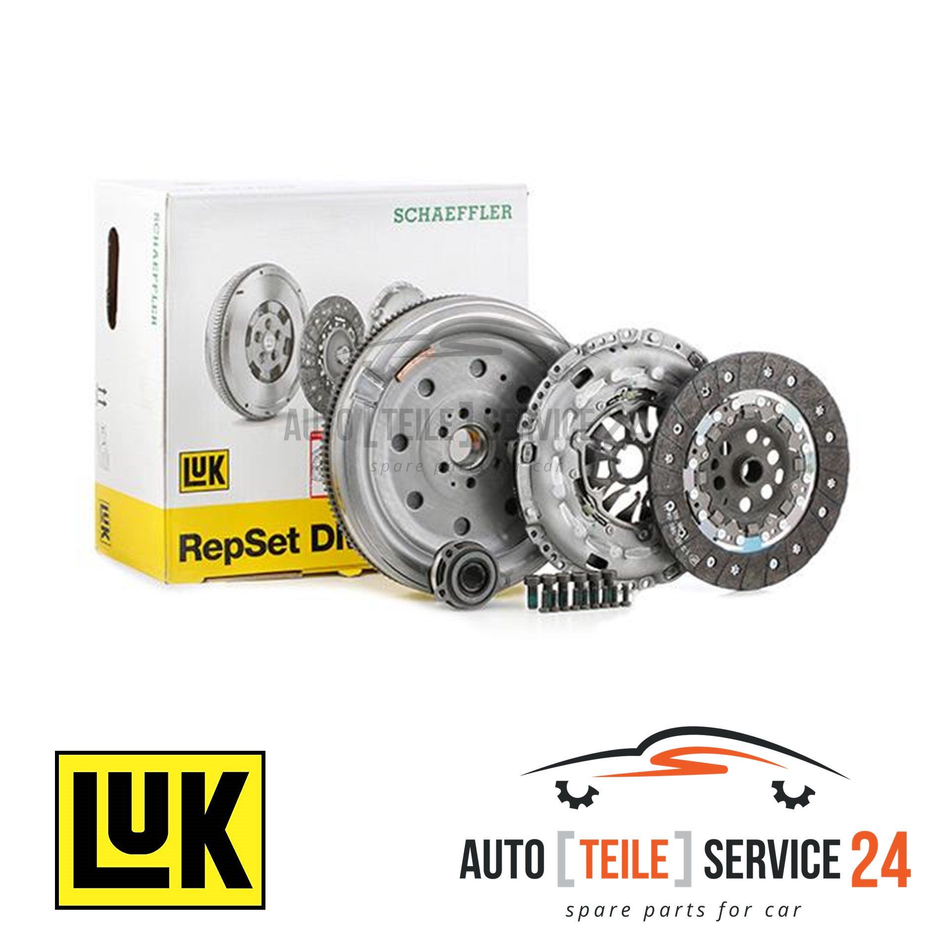 Kupplungssatz Schaeffler Luk 600 0169 00 Luk Repset Dmf f&uuml;r VW