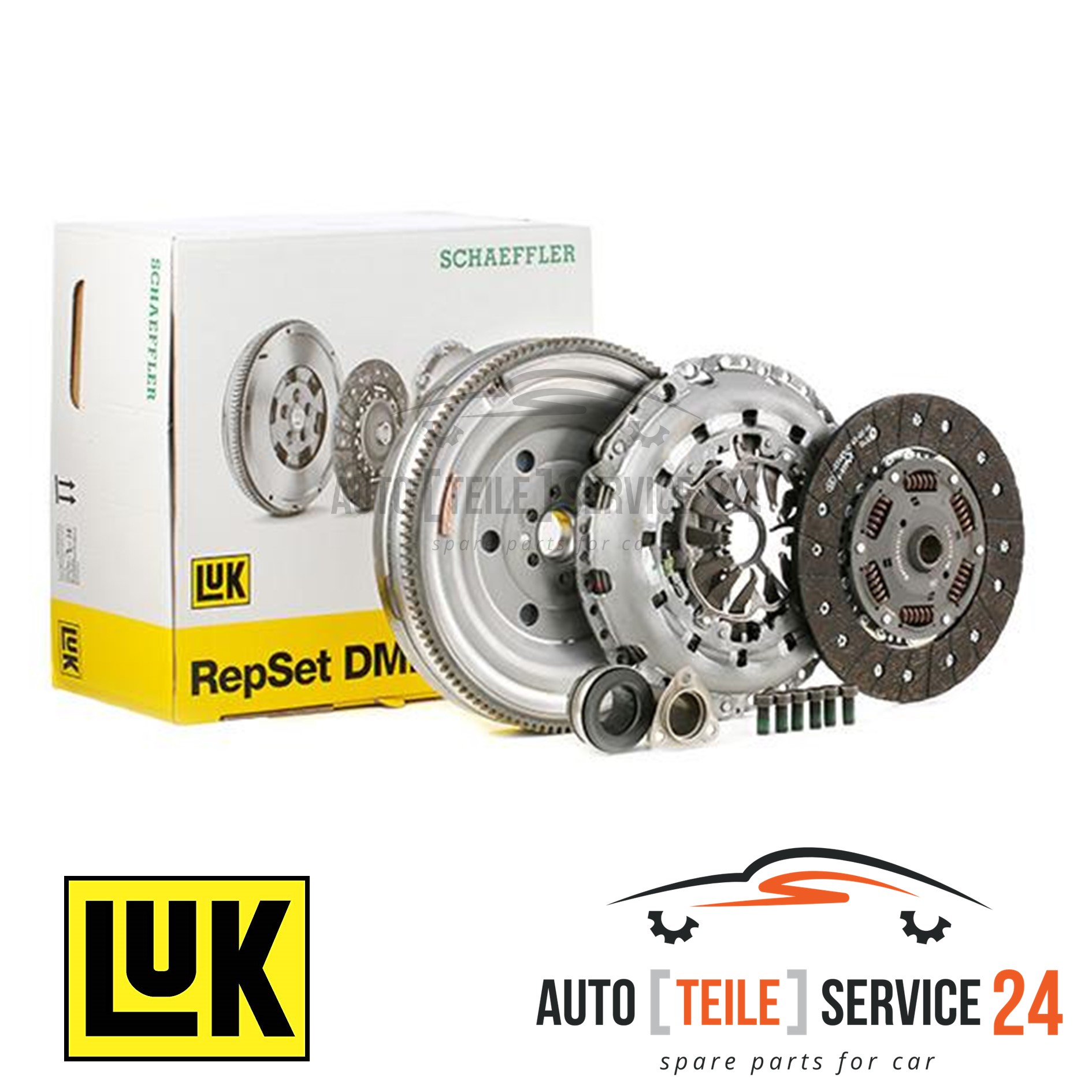 Kupplungssatz Schaeffler Luk 600 0039 00 Luk Repset Dmf für Audi VW