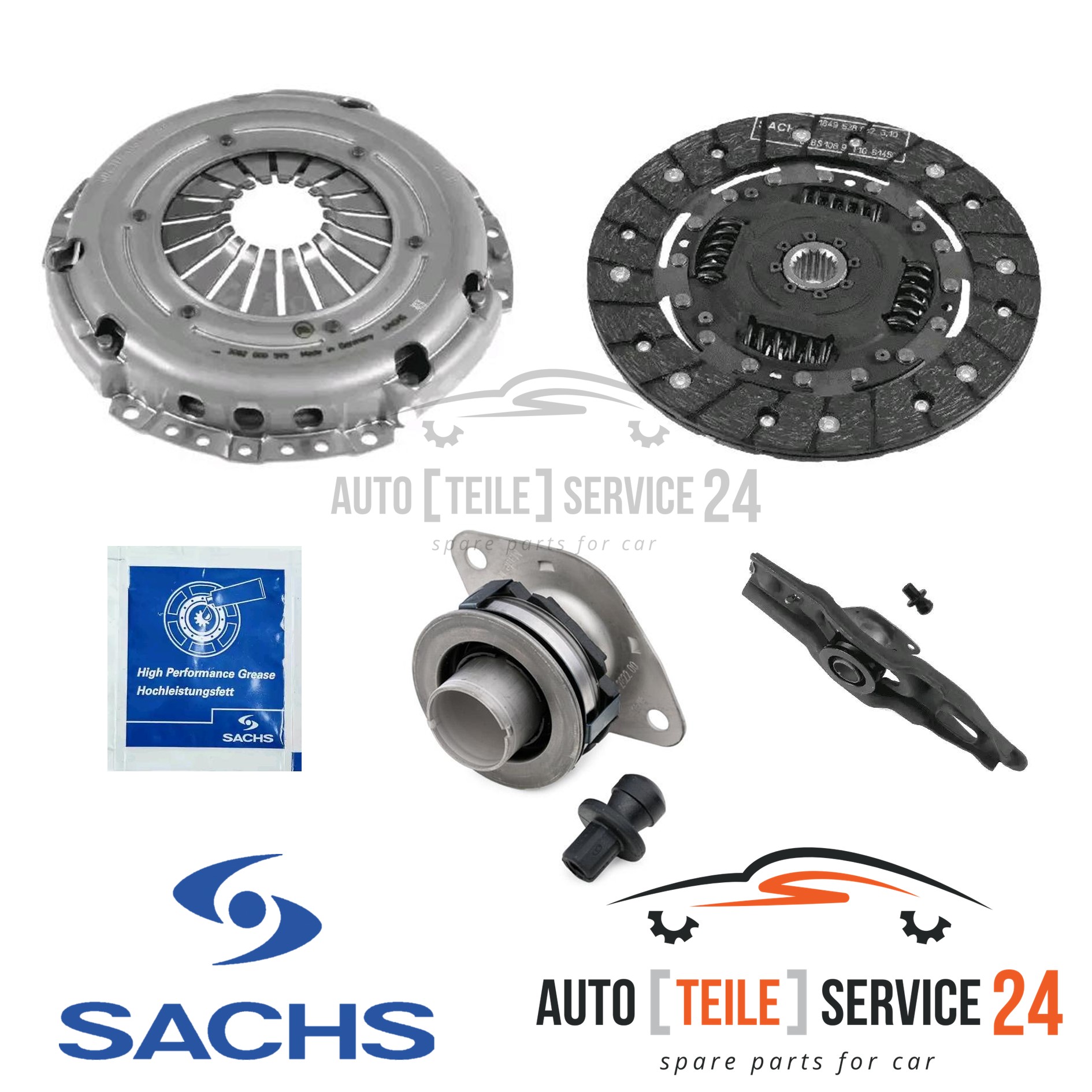 Kit D'embrayage Sachs 3000951097 pour Mercedes Benz Mercedes Benz Smart