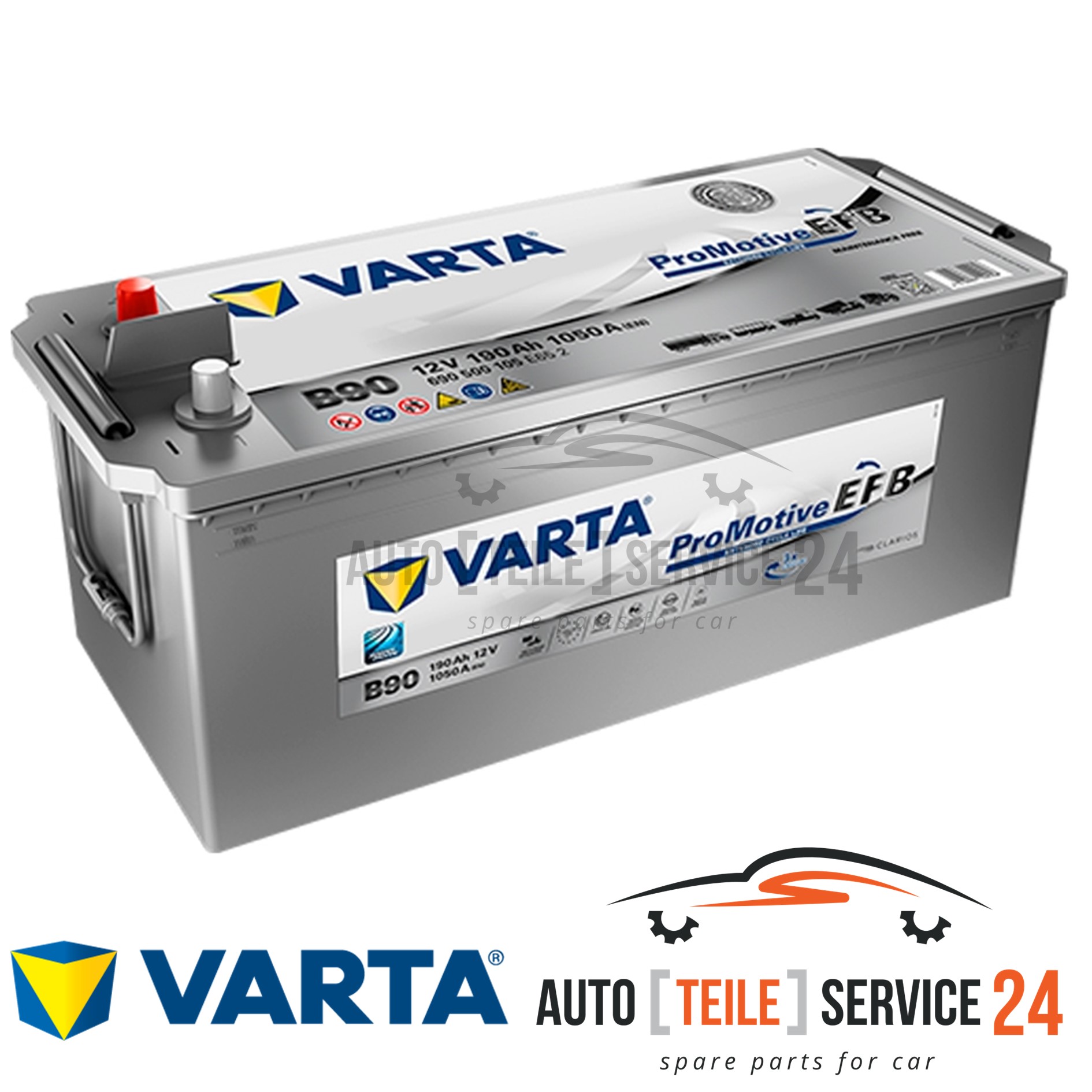Starterbatterie Varta 690500105E652 Promotive Efb für Daf Mercedes Benz Volvo