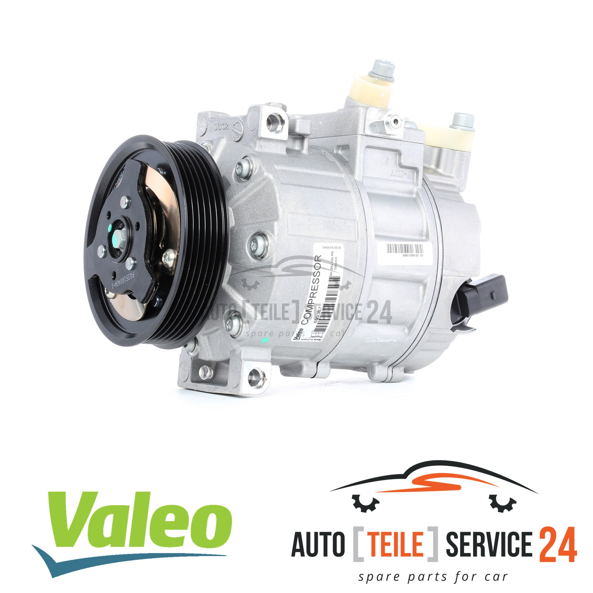 Kompressor Klimaanlage Valeo 699357 Valeo Origins New Oe Technologie f&uuml;r Audi VW