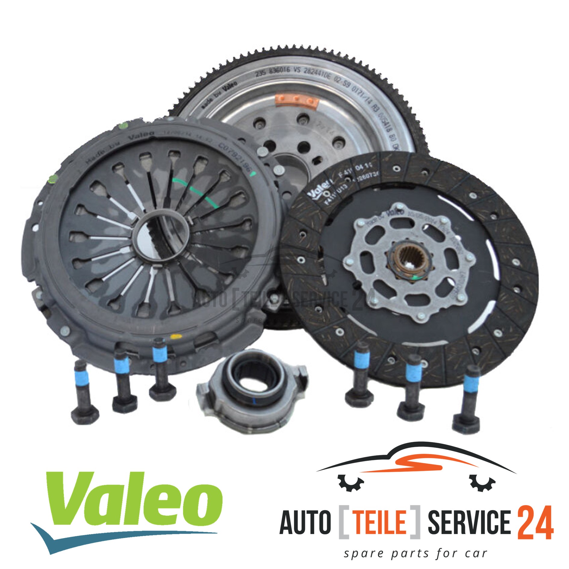 Kupplungssatz Valeo 837038 Fullpack Dmf f&uuml;r Alfa Romeo Fiat Lancia