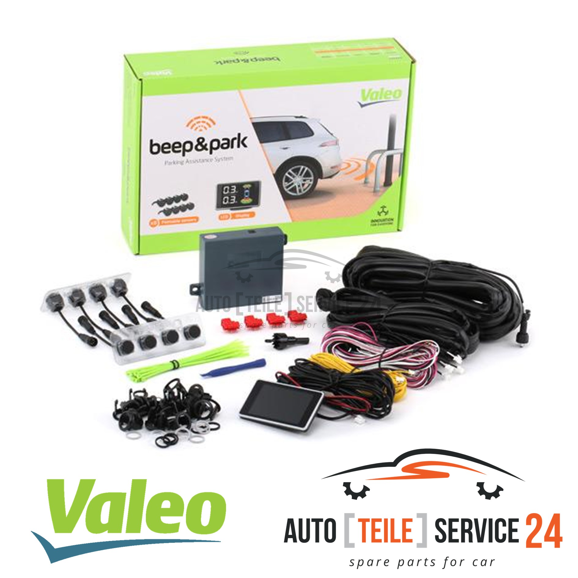 Nachrüstsatz Einparkhilfe Valeo 632202 für Vorne Und Hinten